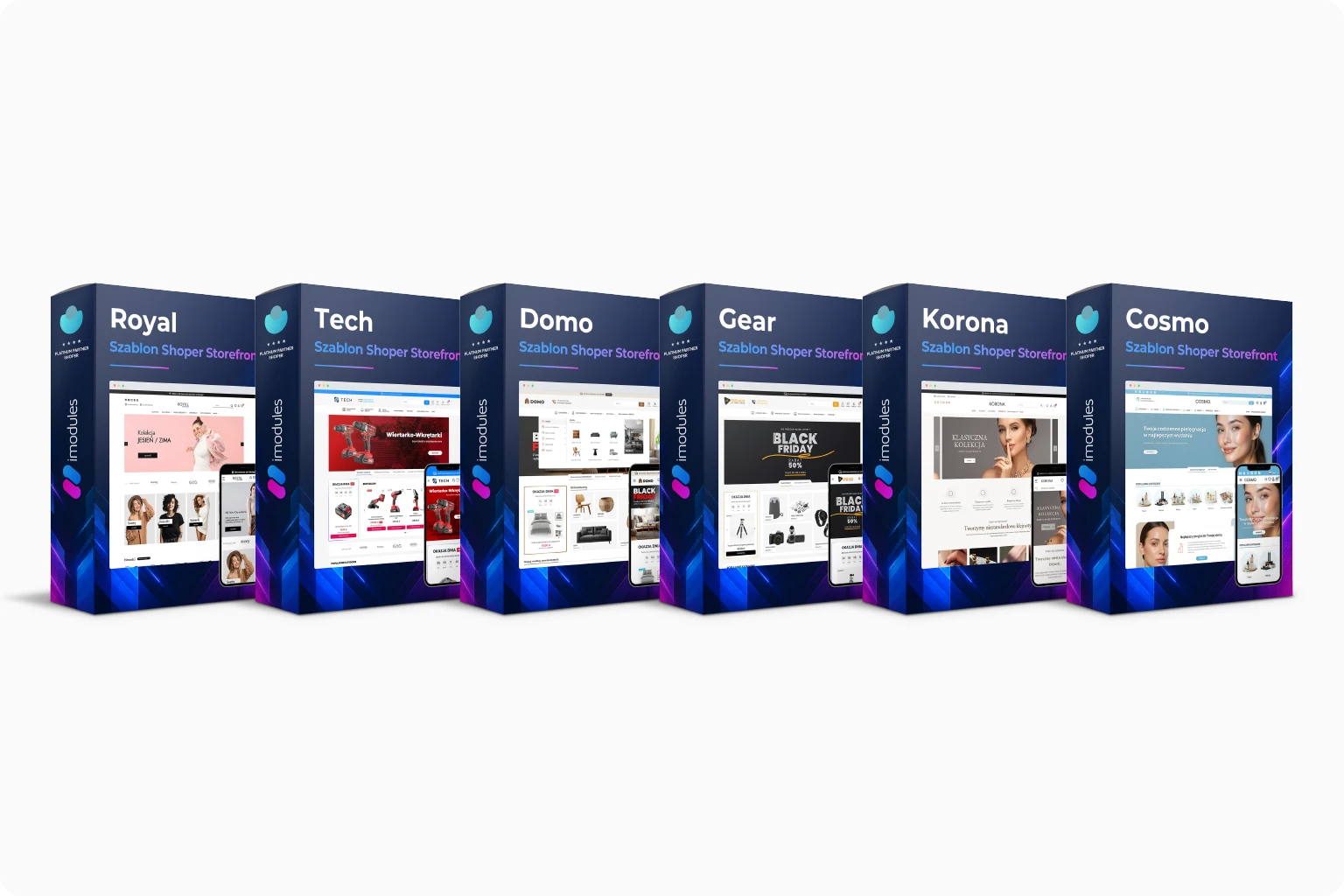 Sekcja contentowa w szablonie COSMO Shoper Storefront od iModules.pl